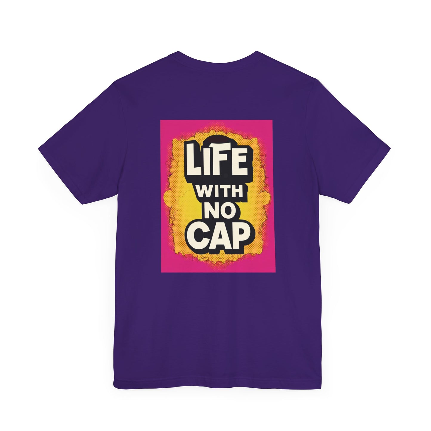 Unisex Tee: Brain Rot x Volleyball Jargon 'Life with no cap'