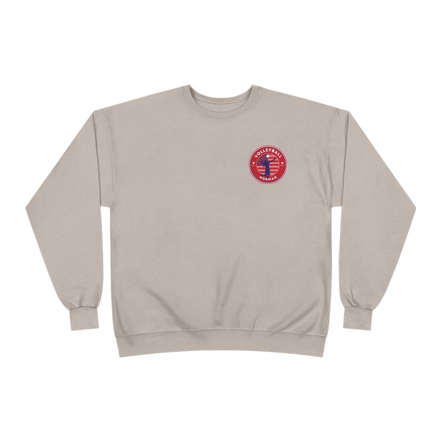 Norman's Volleyball EcoSmart® Crewneck Sweatshirt - Serve and Save Design