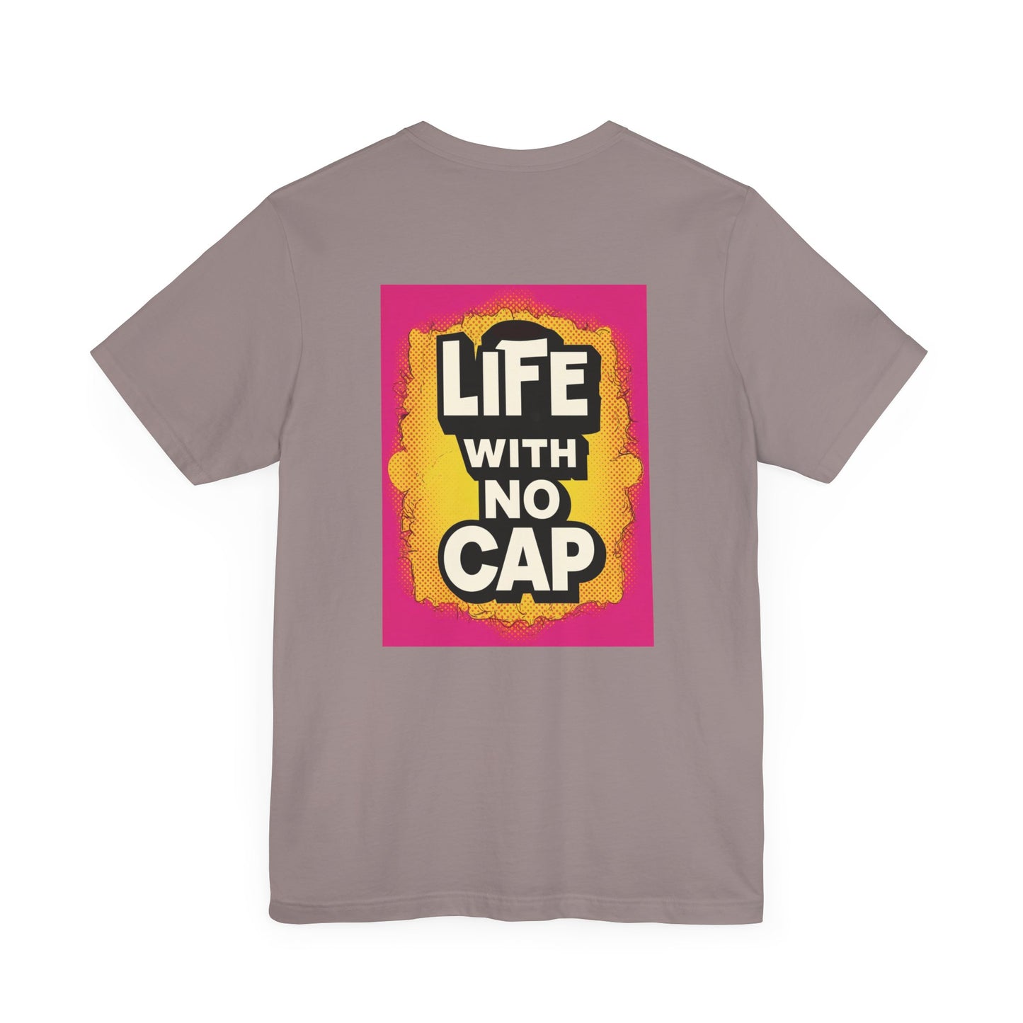 Unisex Tee: Brain Rot x Volleyball Jargon 'Life with no cap'