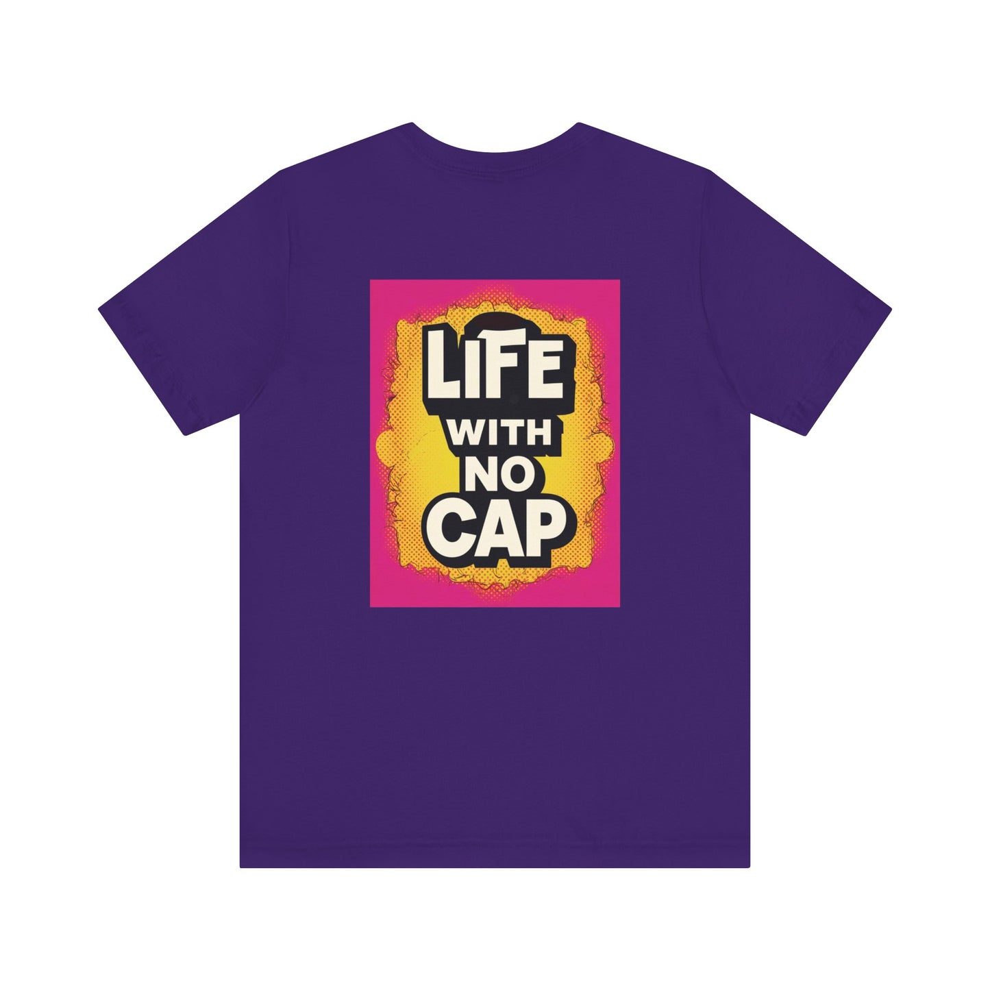 Unisex Tee: Brain Rot x Volleyball Jargon 'Life with no cap'