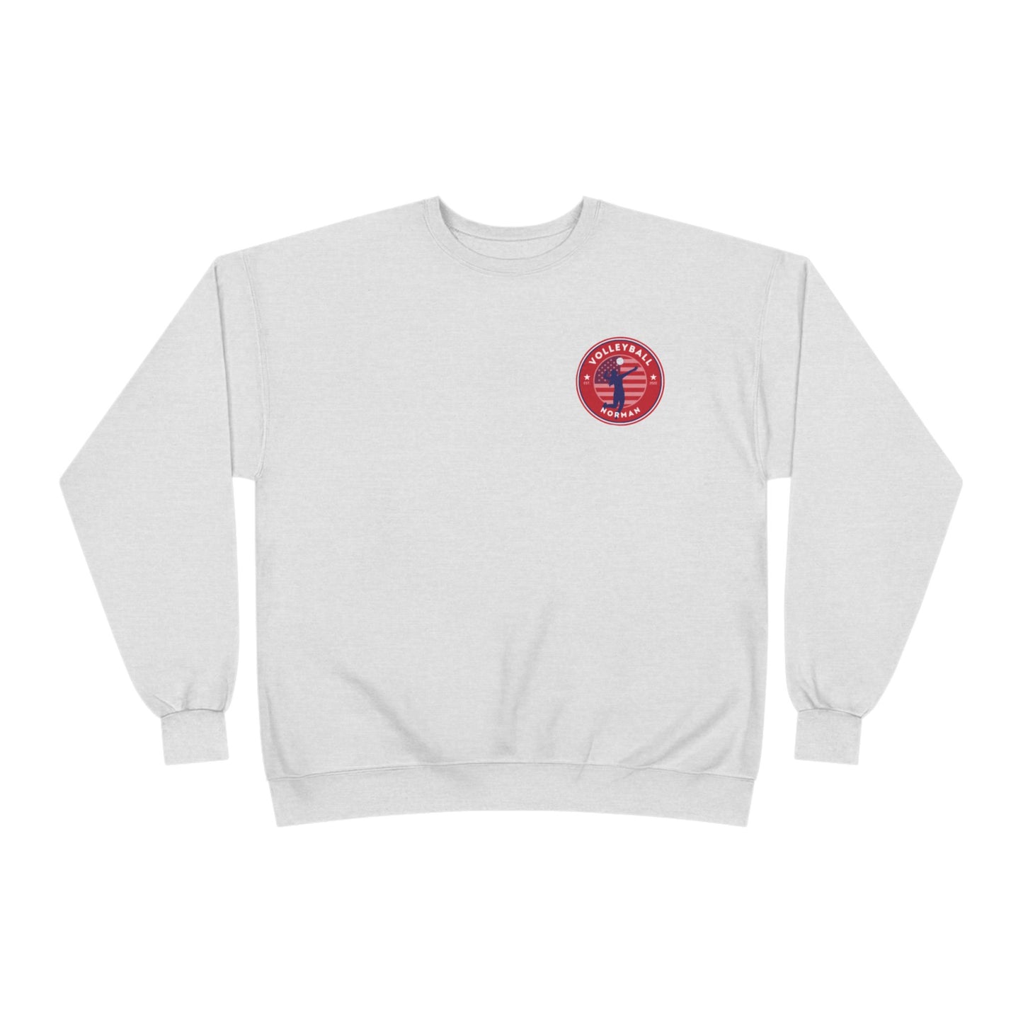 Norman's Volleyball EcoSmart® Crewneck Sweatshirt - Serve and Save Design
