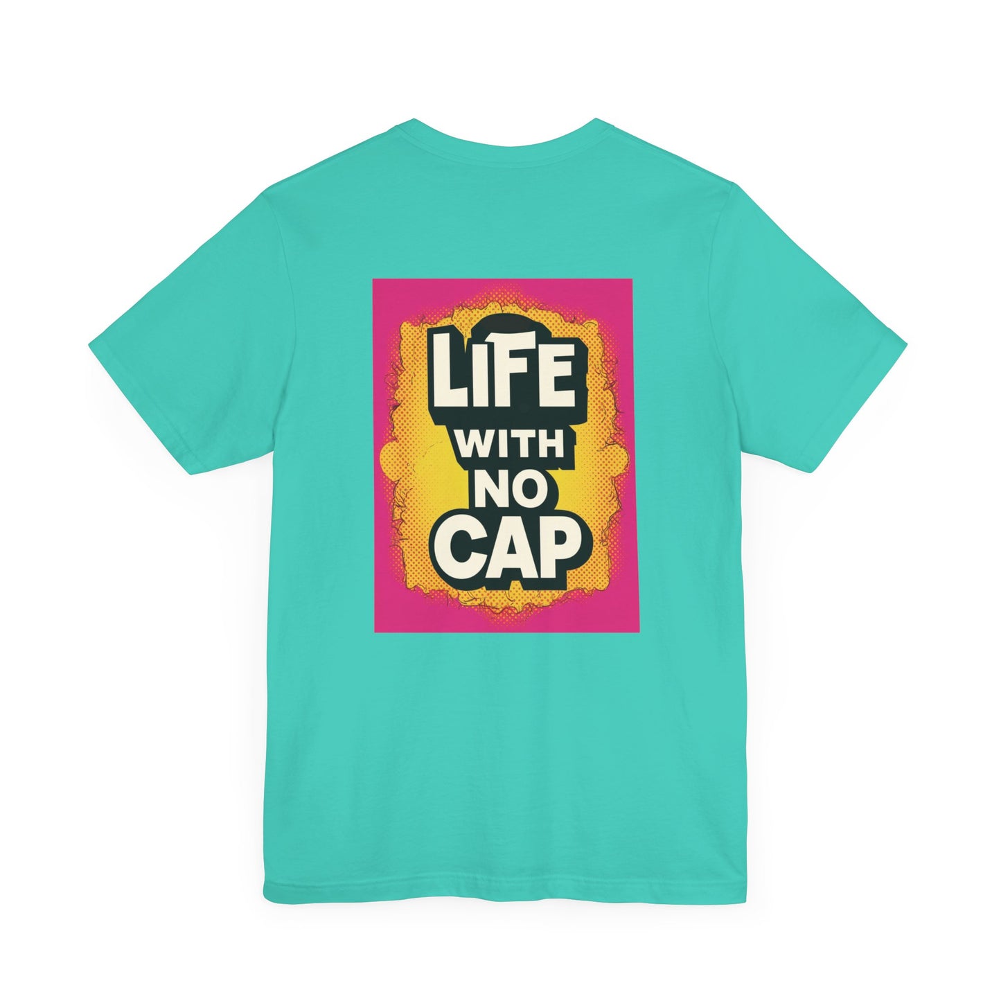 Unisex Tee: Brain Rot x Volleyball Jargon 'Life with no cap'