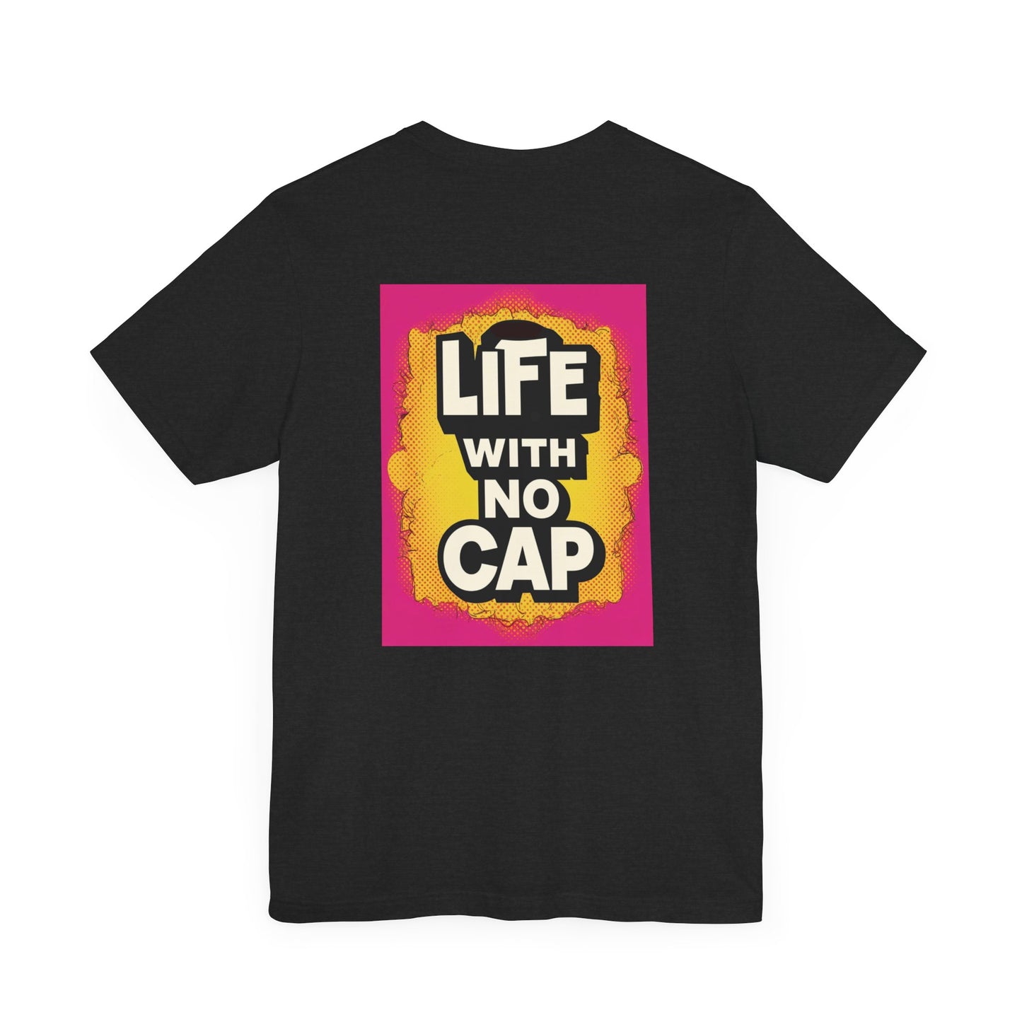 Unisex Tee: Brain Rot x Volleyball Jargon 'Life with no cap'