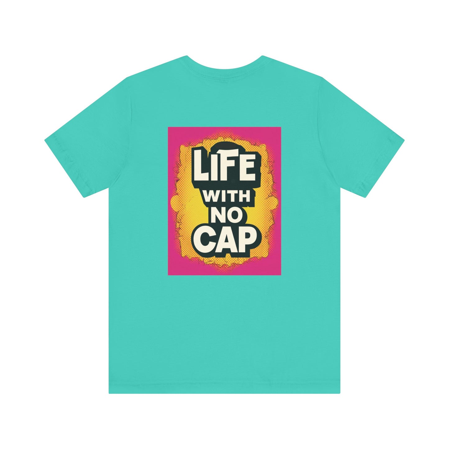 Unisex Tee: Brain Rot x Volleyball Jargon 'Life with no cap'