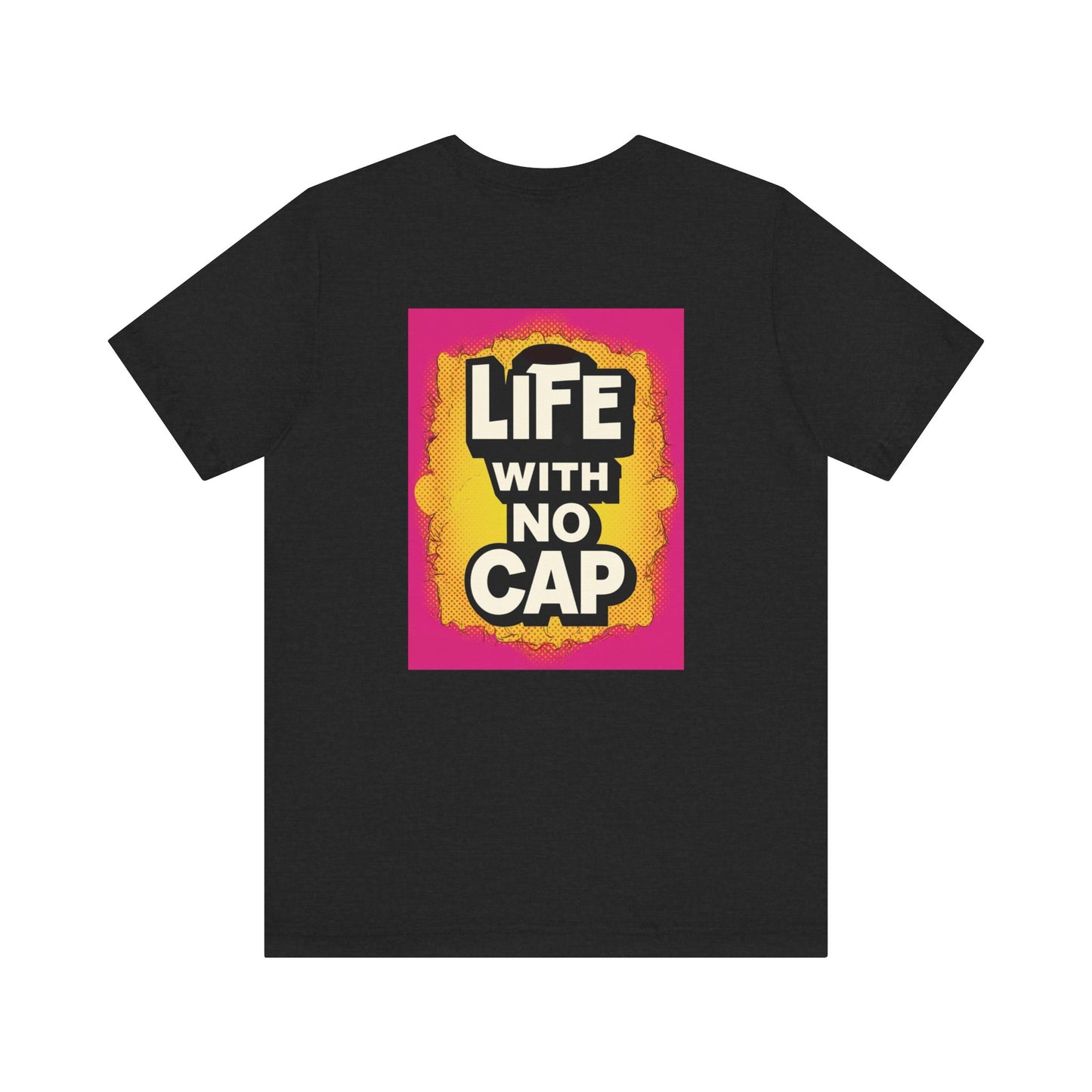 Unisex Tee: Brain Rot x Volleyball Jargon 'Life with no cap'