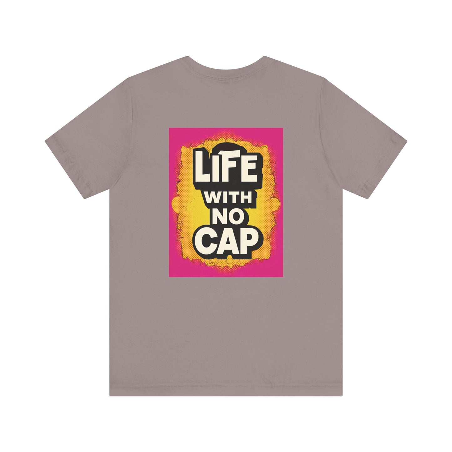 Unisex Tee: Brain Rot x Volleyball Jargon 'Life with no cap'