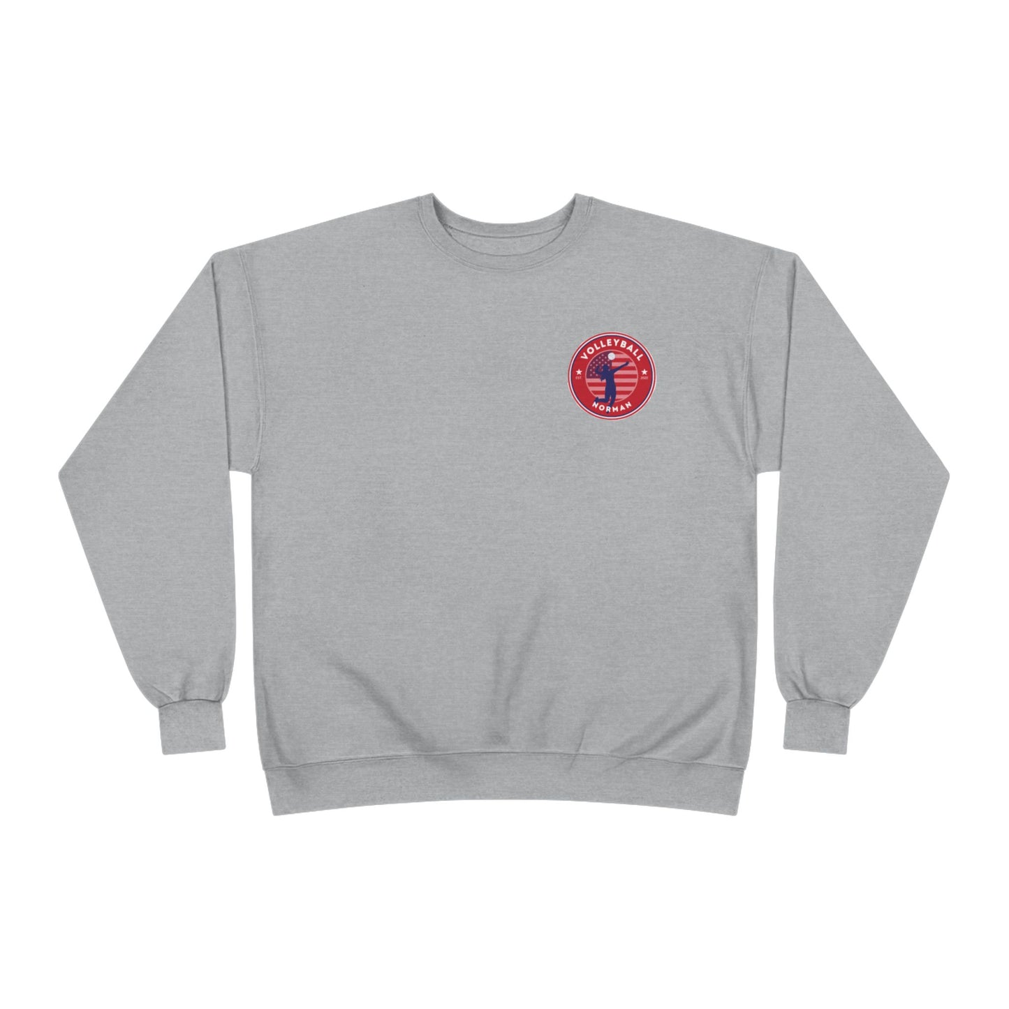Norman's Volleyball EcoSmart® Crewneck Sweatshirt - Serve and Save Design