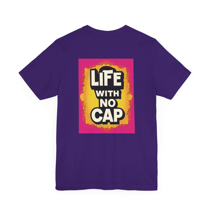 Unisex Tee: Brain Rot x Volleyball Jargon 'Life with no cap'