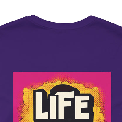 Unisex Tee: Brain Rot x Volleyball Jargon 'Life with no cap'