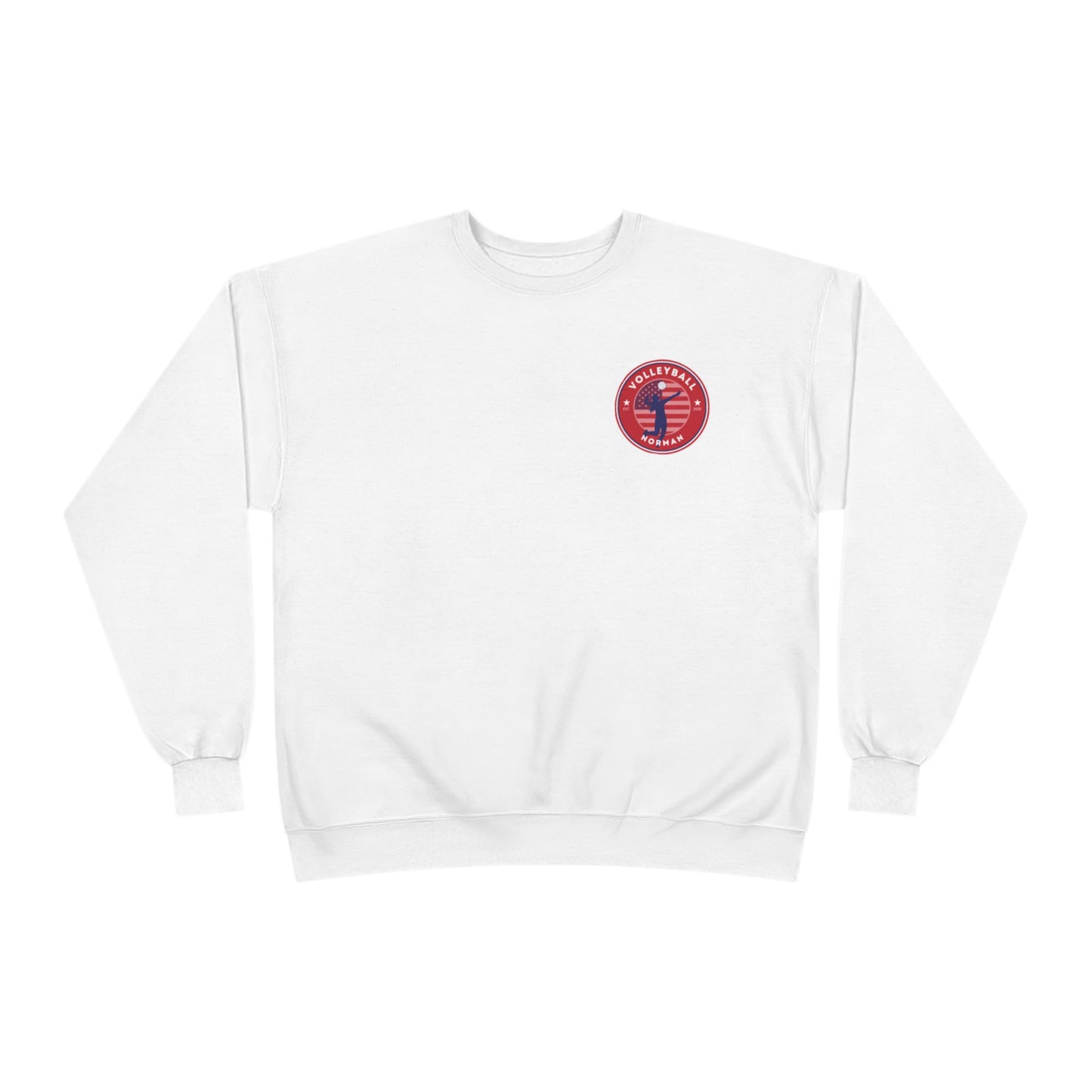 Norman's Volleyball EcoSmart® Crewneck Sweatshirt - Serve and Save Design