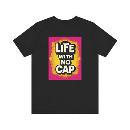 Unisex Tee: Brain Rot x Volleyball Jargon 'Life with no cap'